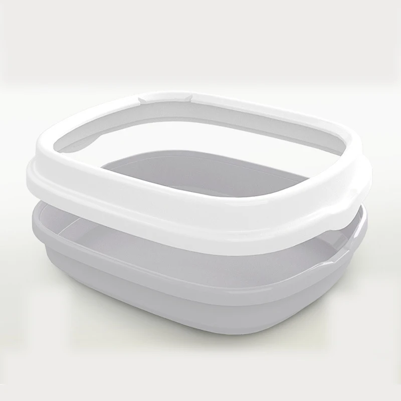 Переносная миска для кошачьего туалета подстилка большого размера среднего