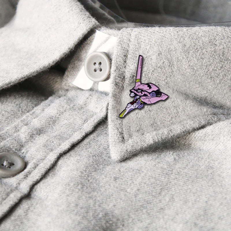 Женская Брошь-значок в стиле фильма Евангелион | Украшения и аксессуары