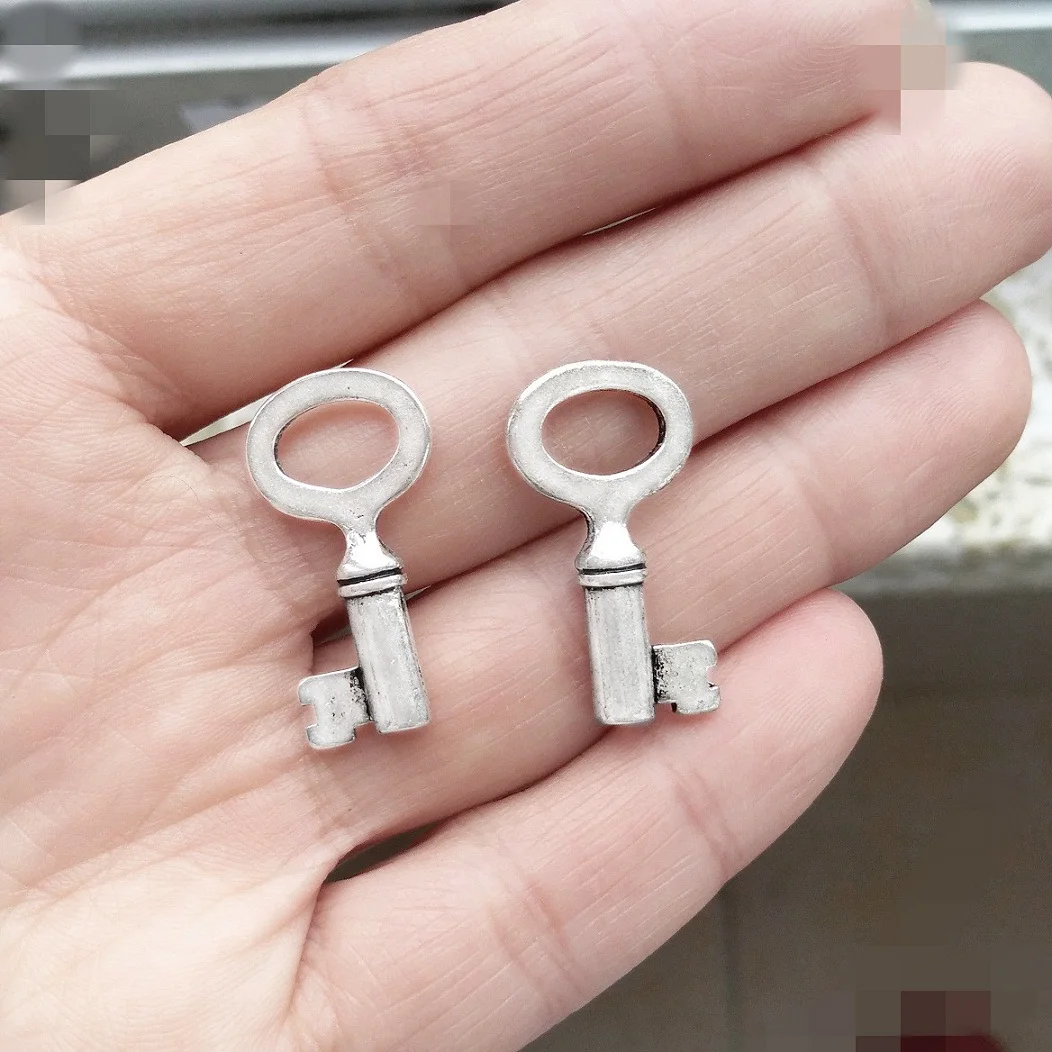 Подвесной Ключ Подвески Серьги ручной работы 26 мм Овальный открытый diy