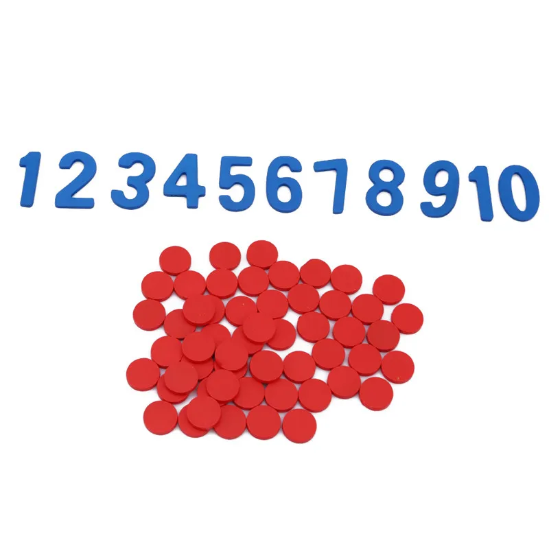 

New Wood Number 1-10 Kids Montessori Mathematics Toy Baby Numbers Numeral Learning Educational Toy Perfect Gifts For Kids