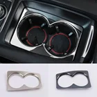 Для Mazda6 Mazda 6 Atenza 2017 2018 2019 Автомобильная наклейка крышка отделка центральная консоль держатель чашки коробка передач рамка для фотографий 1 шт.