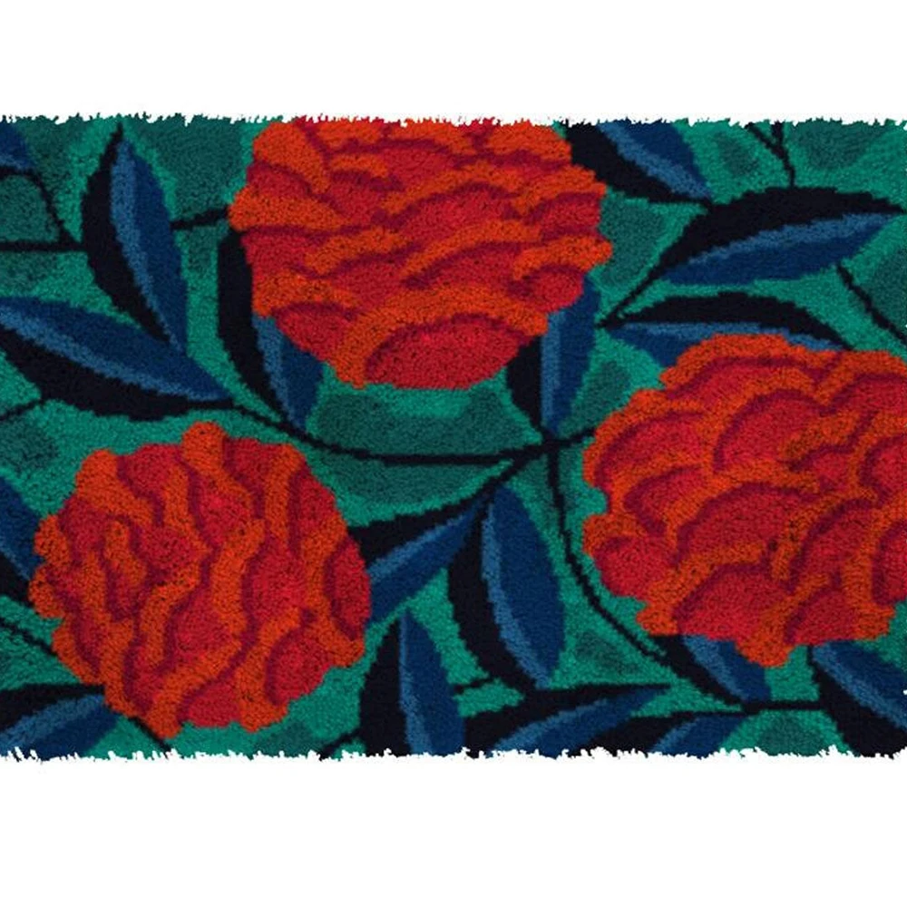 

Latch hook rug kits with Pre-Printed Pattern Embroidery kits Cross stitch Hobby and needlework Tapestry Home decoration DIY Rug