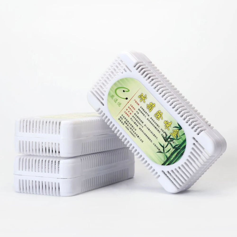 4 шт. натуральный дезодоратор для холодильника устраняющий запах уголь абсорбер