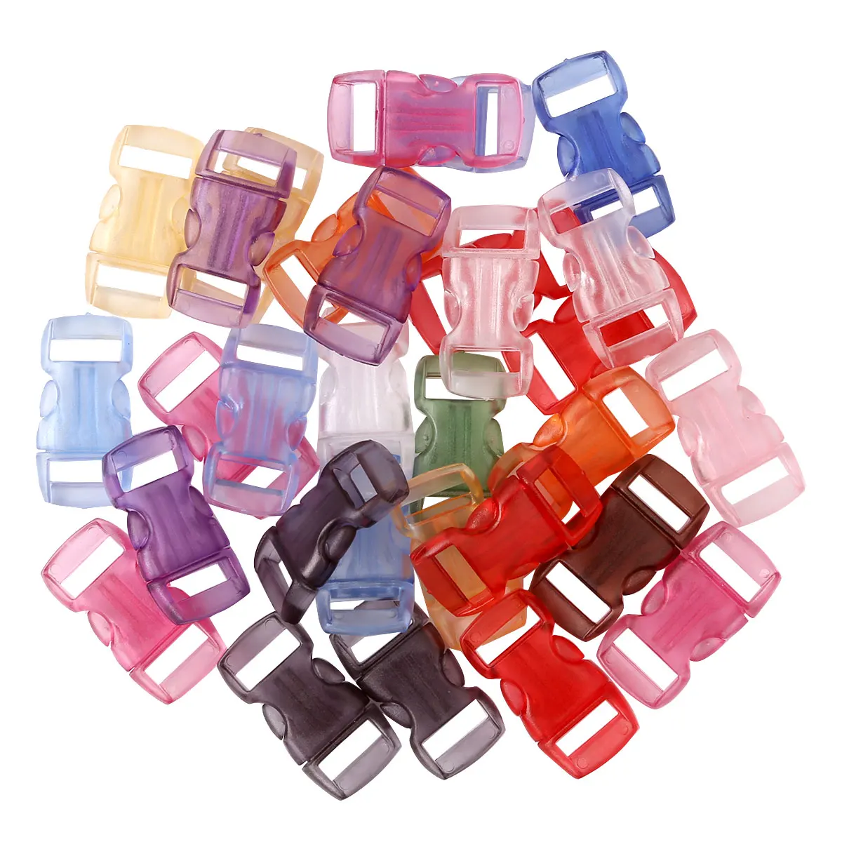 30 пластиковых боковых пряжек для рюкзака боковая быстросъемная Пряжка браслетов