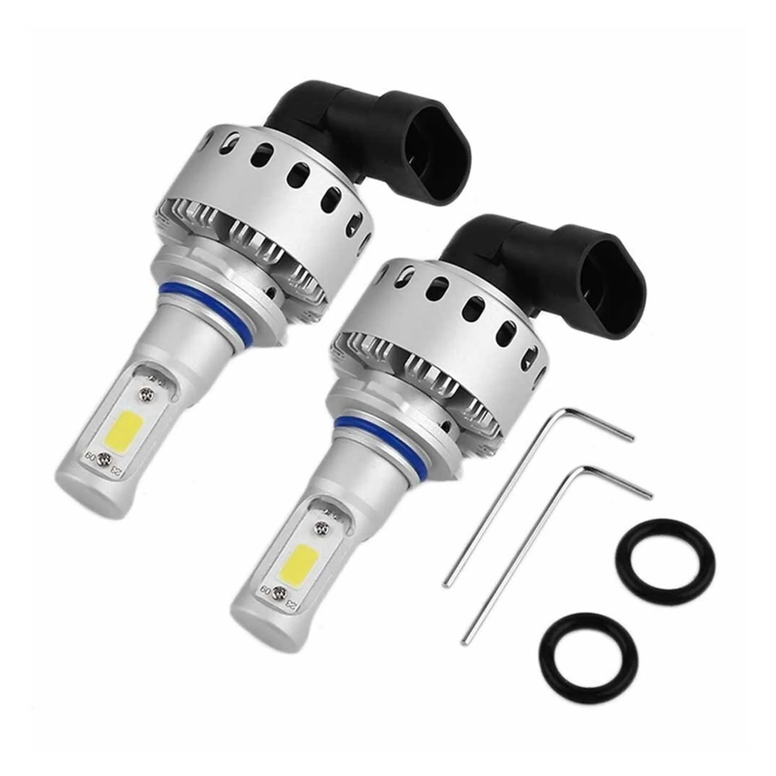 

NEW 2pcs 9006 COB Chip Driving Headlights Set 12000LM 6000K LED Car Headlight Bulbs Conversion Kit Car-styling