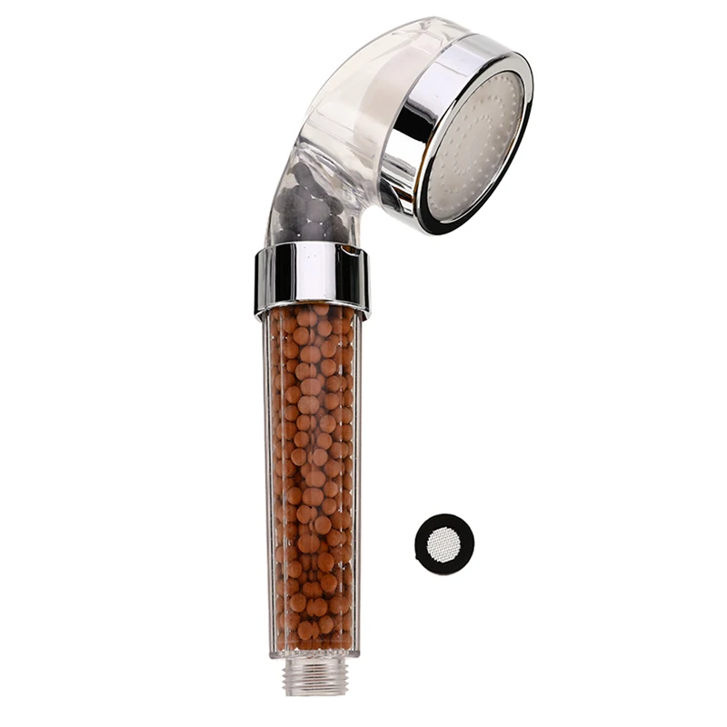 

LED Water Temperature Control Shower Head Single/RGB Light High Pressure SPA Bathroom Shower Anion Filter Ball Water Saving