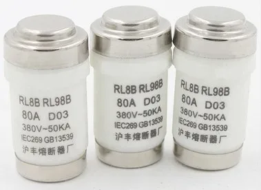 Предохранители: RL8B RL98B 80A 100A 125A 380В D03 / RO26 5SE RL8D RL98 125/100a 380d03|Перемычки| |