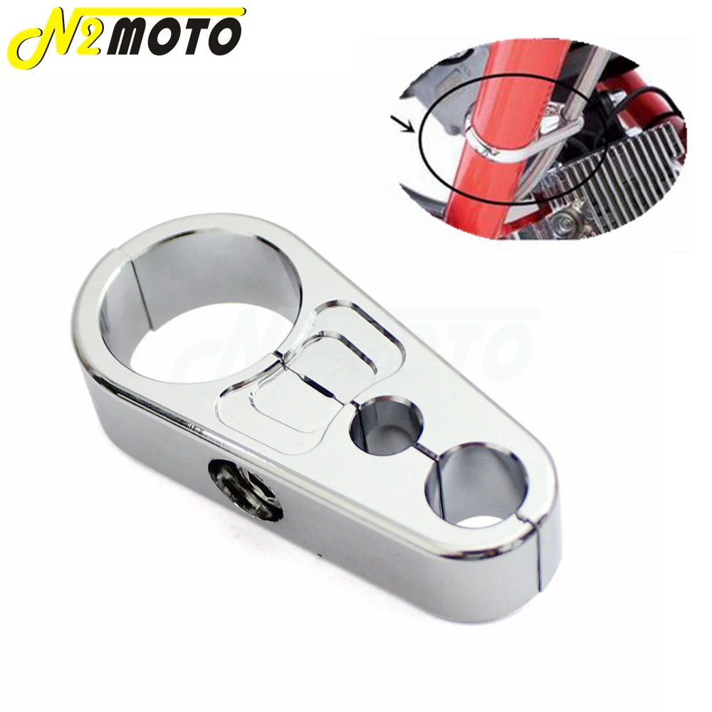Зажим для тормозной муфты мотоцикла 1 дюйм 25 мм с дроссельной заслонкой 1/4 дюйма