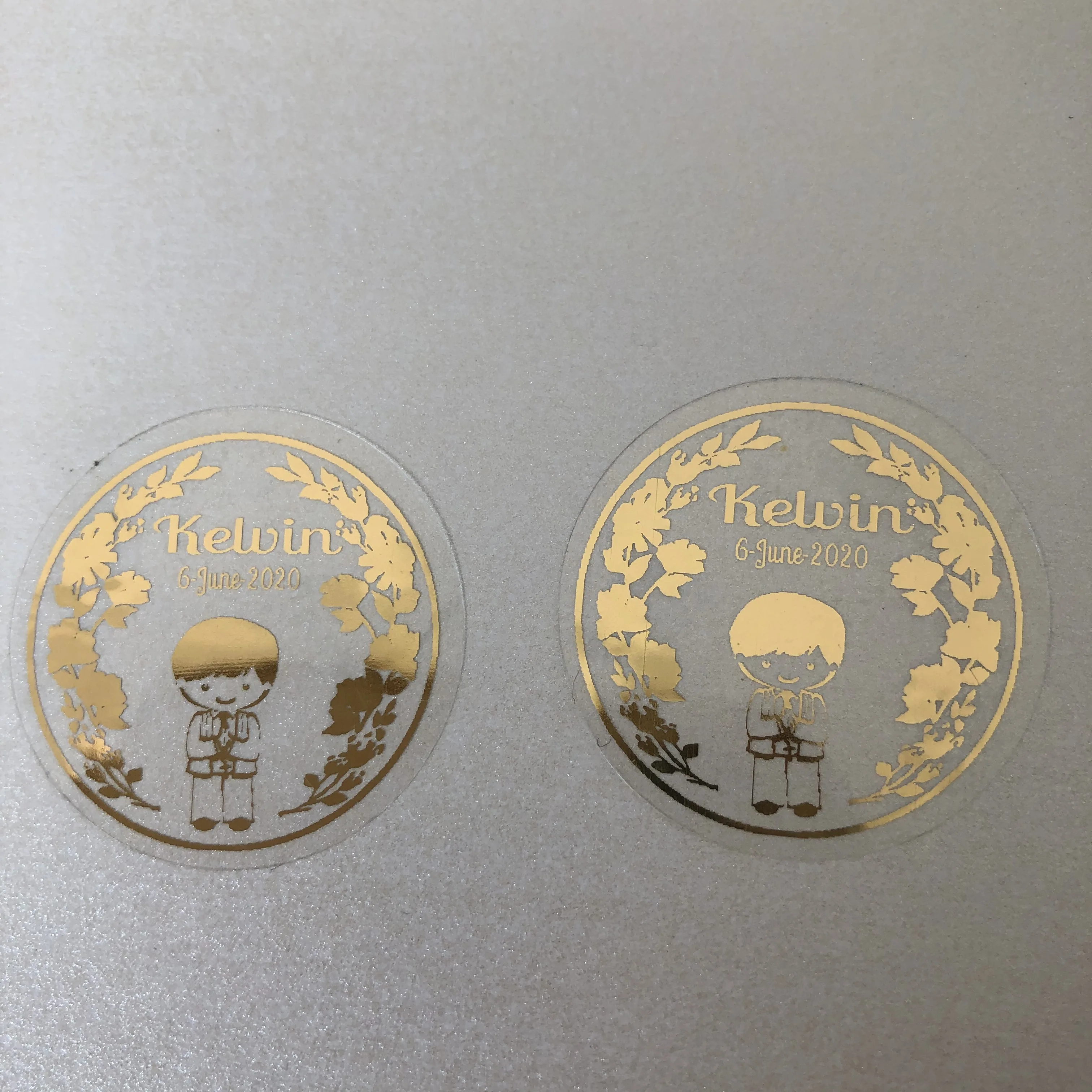 Наклейки серебряные с надписью My First Святое Причастие 50 шт. | Дом и сад