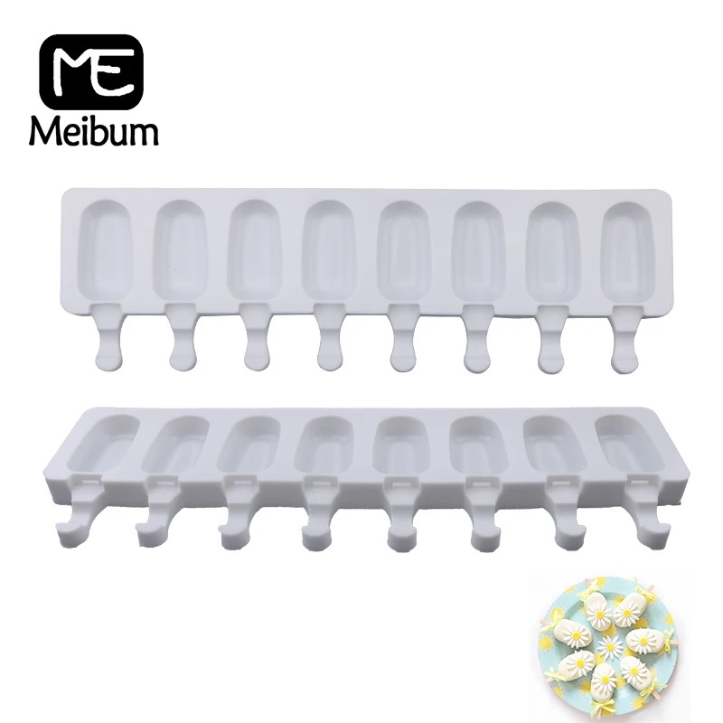 8 полости силиконовая для кубиков льда Форма DIY Мороженое мод сок десерт плесень