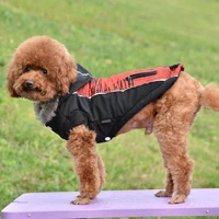 warm coats for dogs winter pet fur hoodie clothes thicken jacket for small medium dog puppy chihuahua zipper decoration apparel