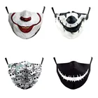 Новый Клоун Косплэй Хэллоуин Рождество взрослая рот маски пыленепроницаемый уличные спортивные дышащие Анти-туман уход за кожей лица Защита вечерние маска