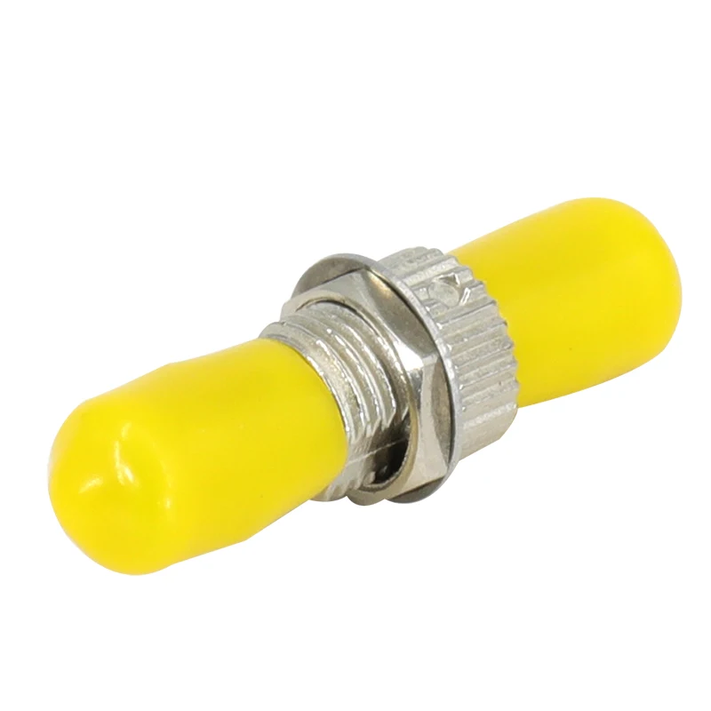 50PCS ST-ST Fiber Optic Connector Adapter ST UPC/PC SX SM Flange Fiber Optical Connector Coupler