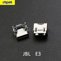 10pcs for jbl e3 bluetooth speaker new female 5 pin micro mini usb charging port jack socket connector