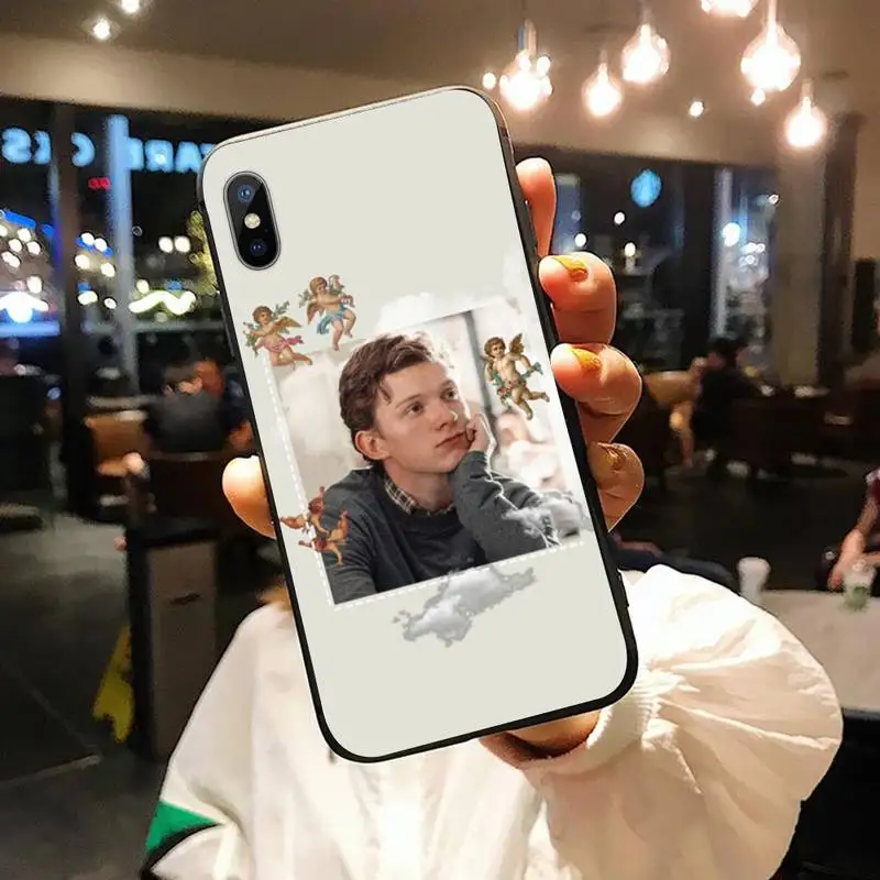 

Famous actors TOM HOLLAND Phone Case for iPhone 11 12 pro XS MAX 8 7 6 6S Plus X 5S SE 2020 XR