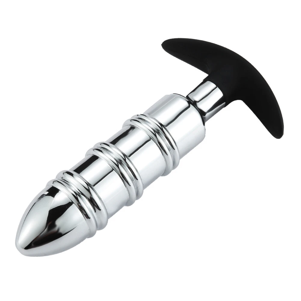 Metal Anal Dildo Beads Butt Plug Vaginal G-spot Stimulation Women Men Adults Sex Toy Erotic Massager No Vibrator Products | Красота и