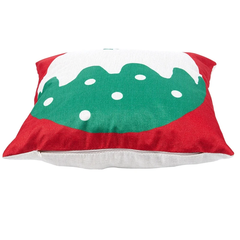 Рождество Лен пледы Подушка Чехол для дивана чехол подушки наволочка домашний