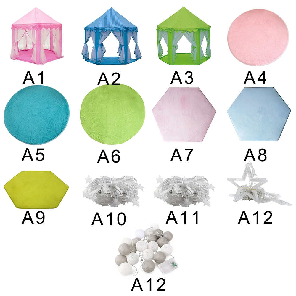 Девочка принцесса палатки в форме замка портативный детский открытый сад