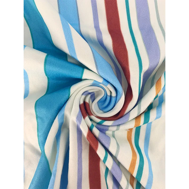 

Colors Striped Print Short Sleeve Tee Shirt Lace Up Mid Calf Dresses For Women 2021 New Summer Fashion Elegant Office Lady Dress