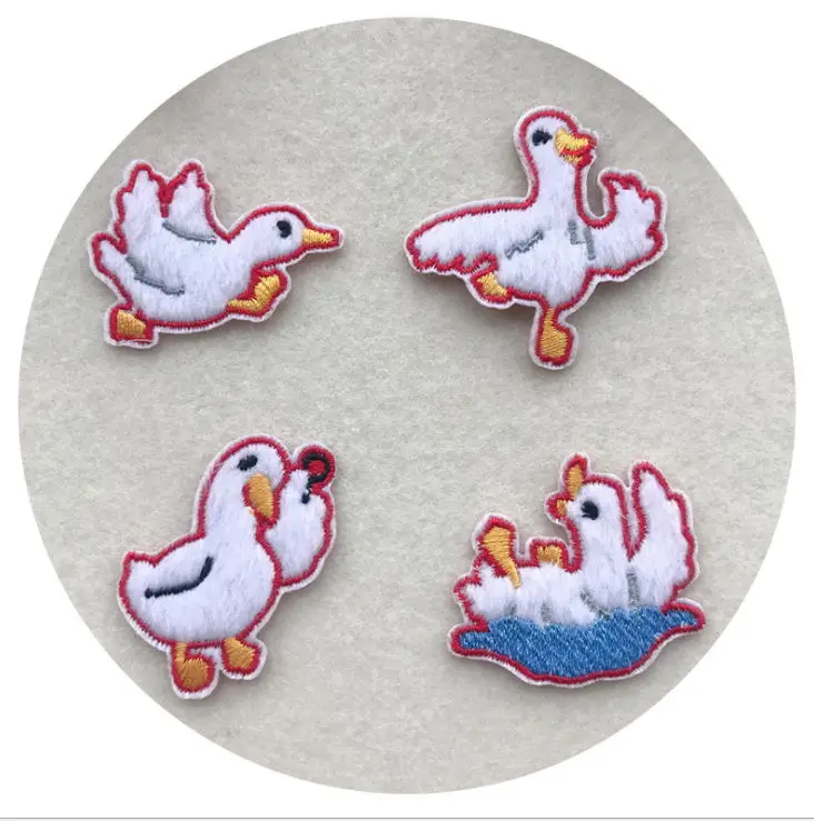 

New arrival 10 pcs Animal Embroidered patches iron on Motif Applique clothing hat bag Jeans decor repair accessory
