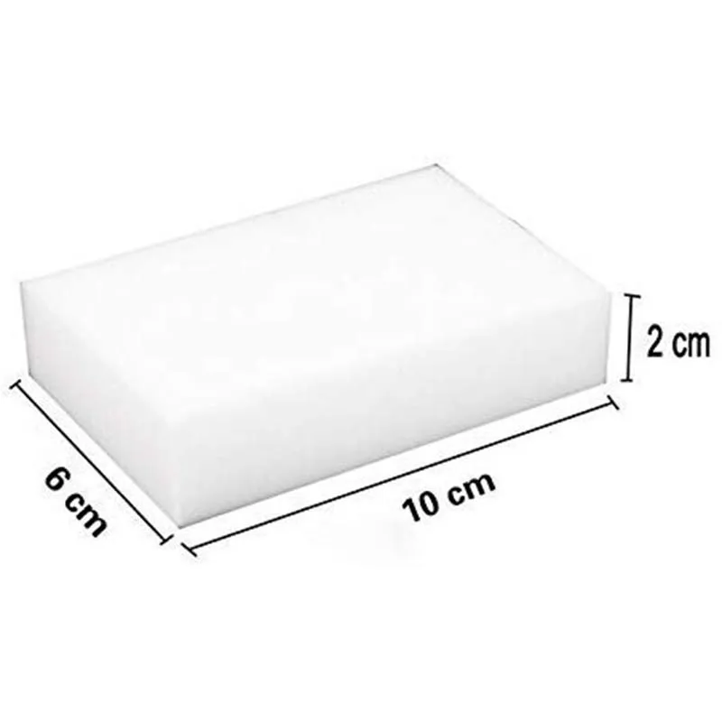 100 шт./лот белый волшебная губка Ластик Cleaner мульти функциональный уборщик