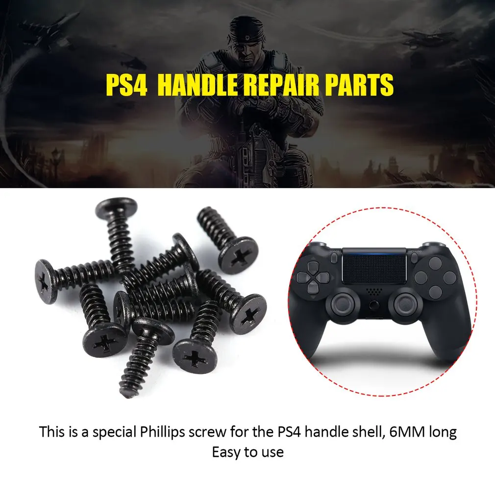 10 шт. Philips головки Винты Замена для sony playstation 4 PS4 контроллер|Запасные части| |