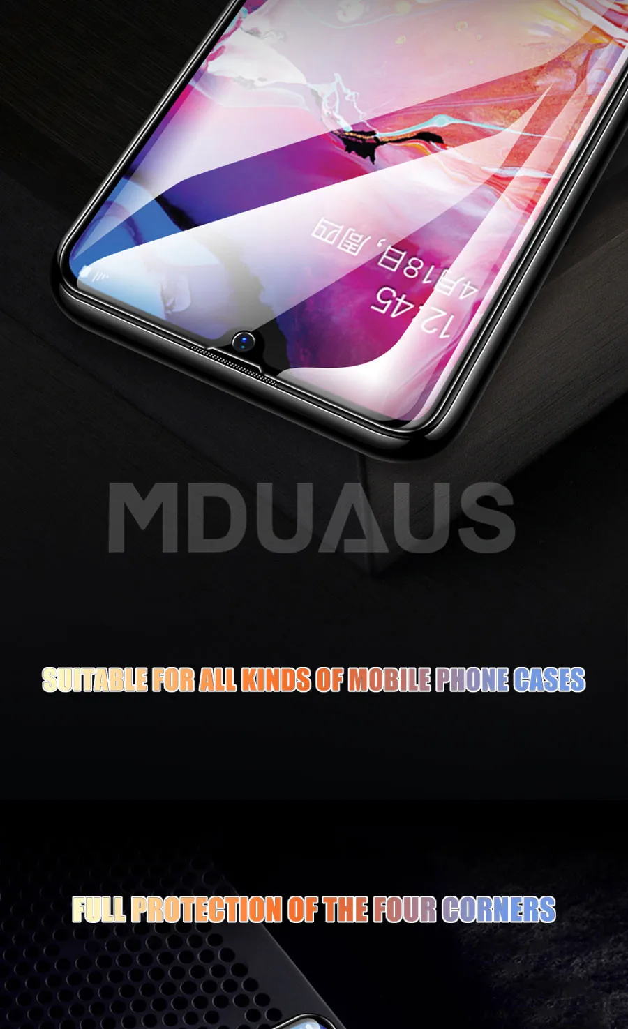 9D полное покрытие закаленное Стекло для samsung Galaxy A10 A20 A30 A40 A50 A60 A70 A80 A90 M40 M30 M20 M10 Экран протектор Стекло пленка