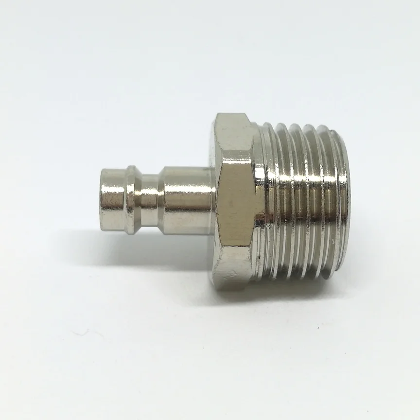 1 шт. чистая медь мини внешняя резьба Пневматическая БЫСТРОРАЗЪЕМНАЯ Мужская