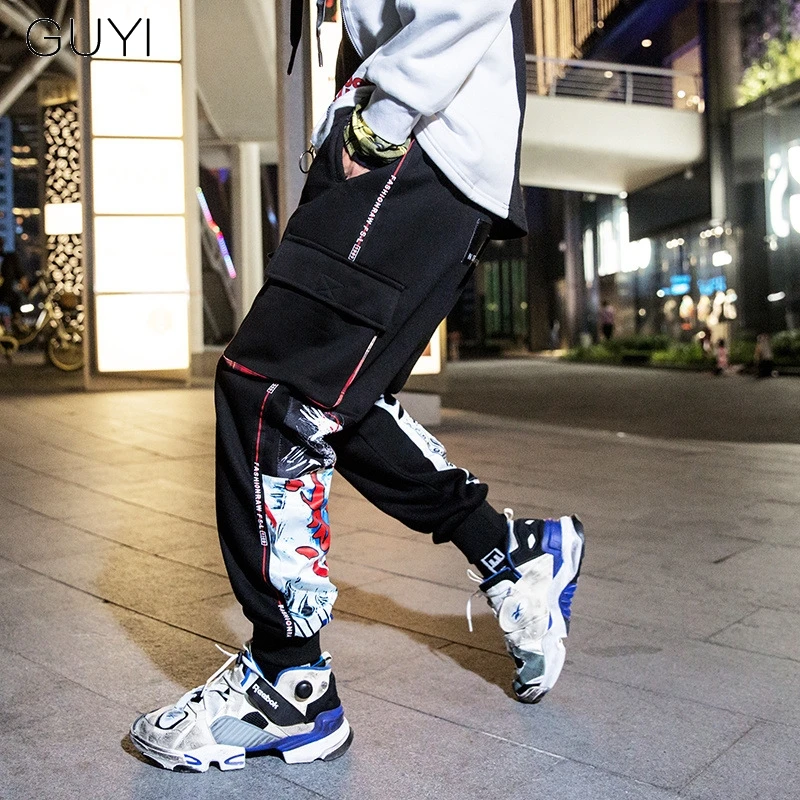 

Letter Skate Pants Men Harajuku Pants Male Casual Fashion Trousers Hip Hop Joggers Sweatpants Streetwear Print Cartoon Graffiti