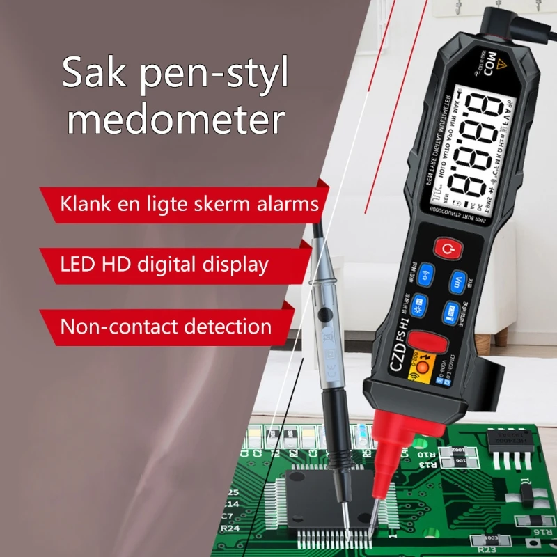 

Digital Multimeter Digital Display Pocket Pen Multimeter Auto Range Detection