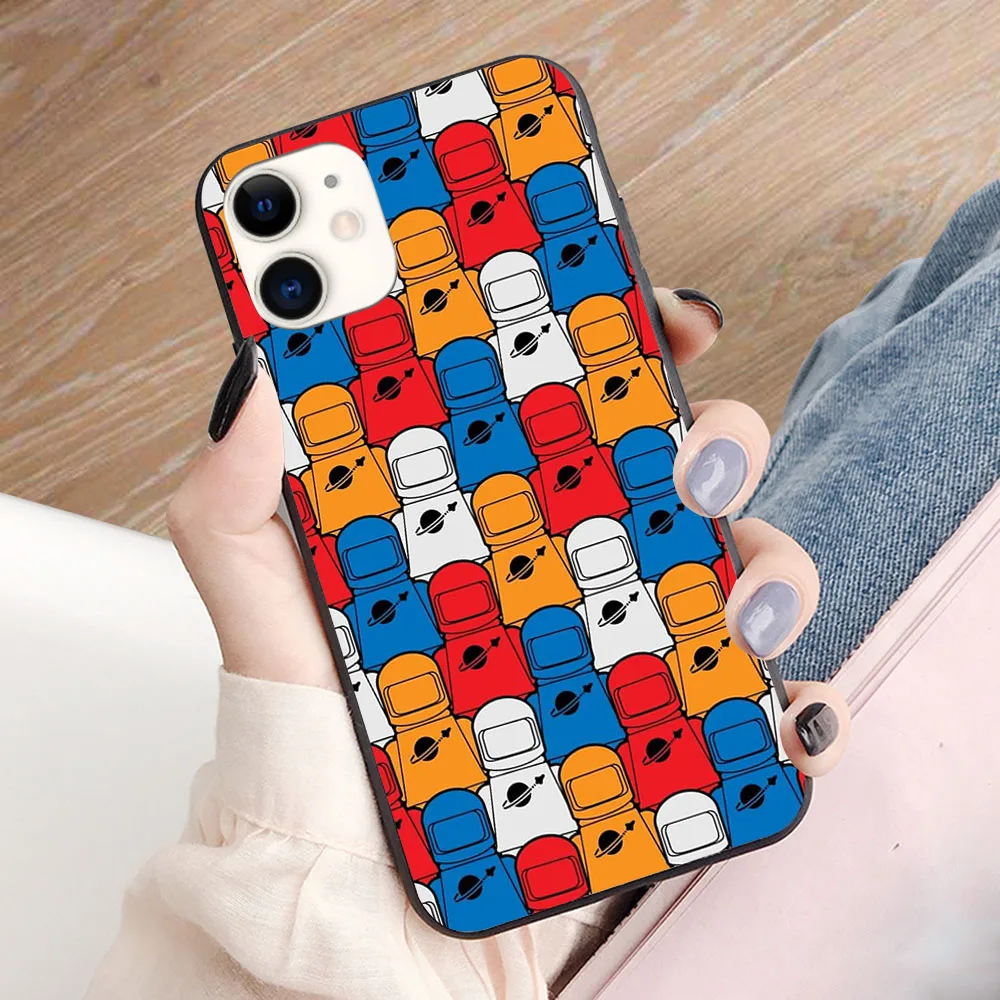 

Classic Space Party soft TPU border phone case for iphone 11PRO 11PROMAX 11 X XS XR XSMAX 6 plus 7 7plus 8 8plus cover