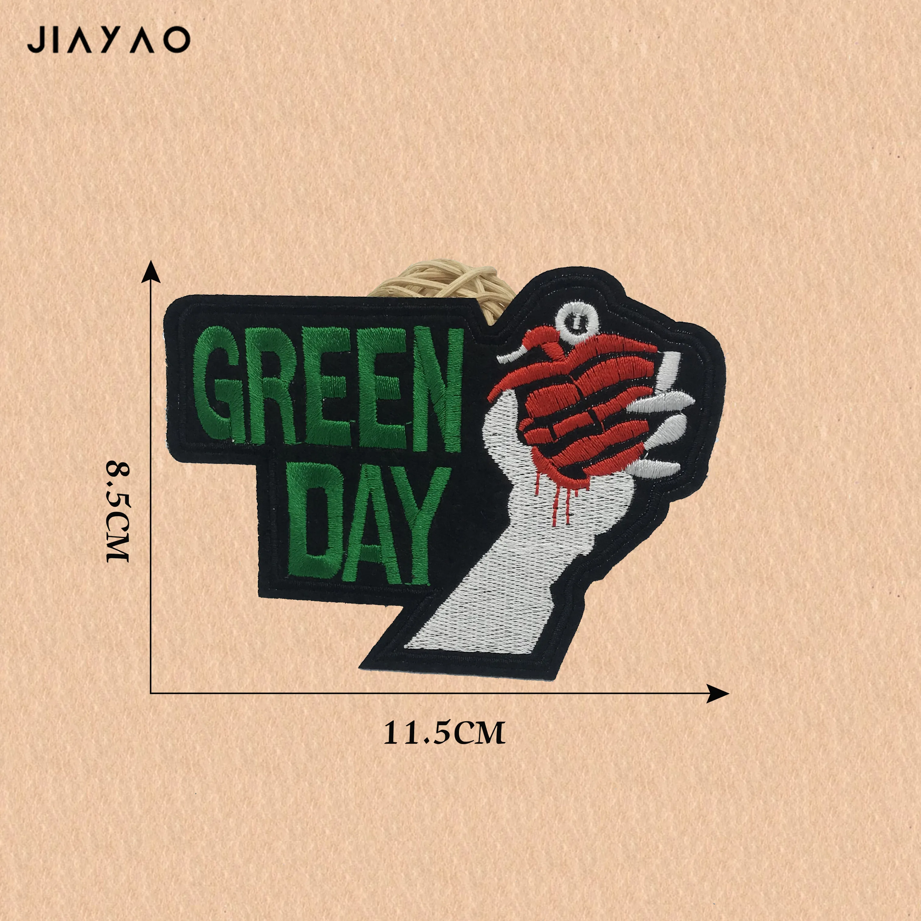 Патч Знак вышитой аппликацией патчи для одежды гладильная Прошитые на эмблема