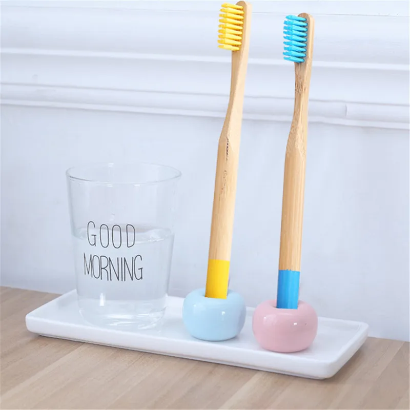 Подставка для зубных щеток и лотков многофункциональная керамической держатель