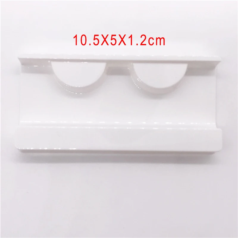 Оптовая продажа 100 шт./упак. прозрачные ресниц лотки Пластик норки держатель для