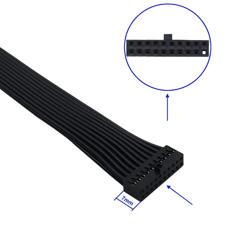 2 шт маленький мини USB 3 0 19 Pin внутренний модуль расширения кабель переходник для