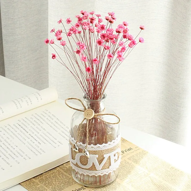 200 шт. декоративные сушеные мини цветы в виде маргариток маленькие Звездные