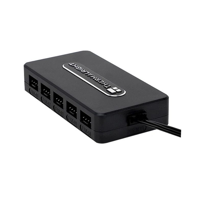 Охлаждающий вентилятор для шасси Thermalright 10 в 1 PWM 4-контактный концентратор