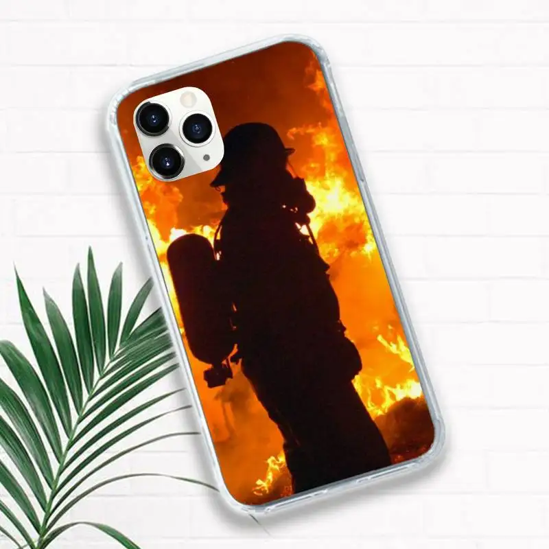 

Firefighter Heroes Super hero Phone Cases for iPhone 11 12 pro XS MAX 8 7 6 6S Plus X 5S SE 2020 XR funda coque