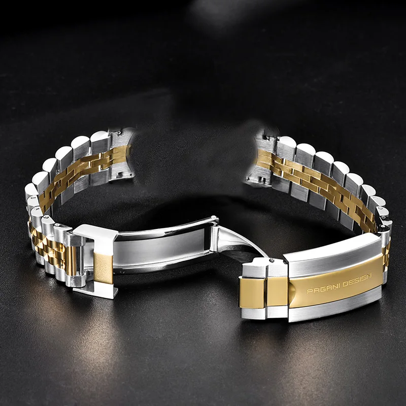 PAGANI DESIGN 1639 Stainless steel strap