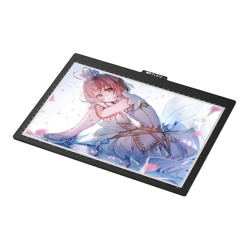 A4 светодиодный световой короб Tracer со шкалой USB Powered трассировочный свет Pad 10 уровень и бесступенчатая регулировка яркости с подставкой USB кабель