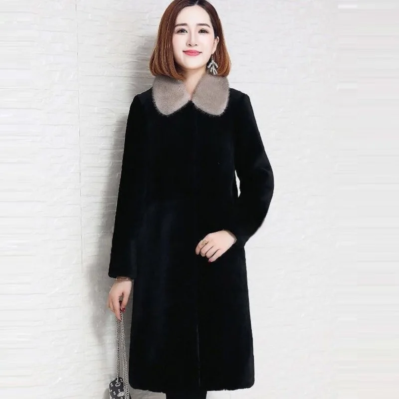 

Осенне-зимняя женская верхняя одежда, пальто из искусственного меха, Женское пальто, верхняя одежда из искусственного меха