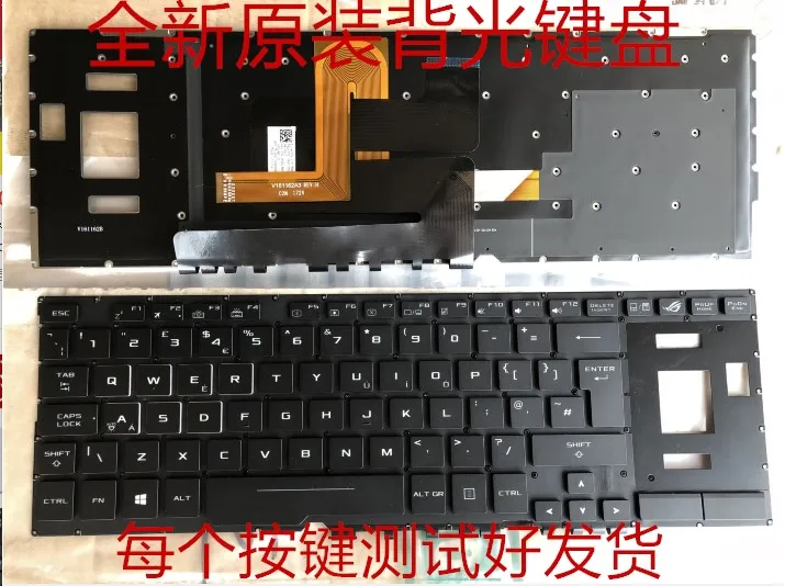 Лучшая клавиатура для ноутбука ASUS ROG GX501V GX501 GX501VI GX501VS US/UK/THAILAND layout - купить по