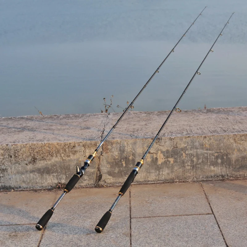 

Casting Spinning Fishing Rod 1.8m Lure Wt 7-25g Test 10-15kg Line Wt 10-20lb Freshwater Spinning Fishing Carp Pole