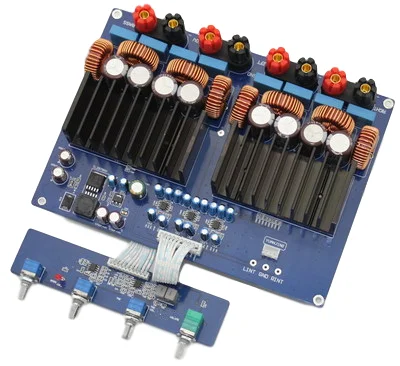 2 1 канальный 1200 Вт оригинальный TAS5630/OPA1632DR/ TL072 класса D Цифровой усилитель платы 330