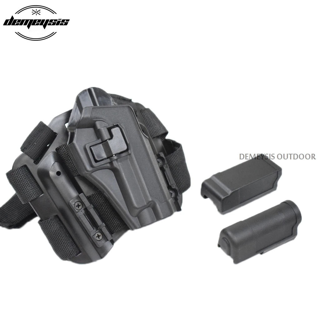 Военная Тактическая кобура для ног тренировочная облегающая с отделением