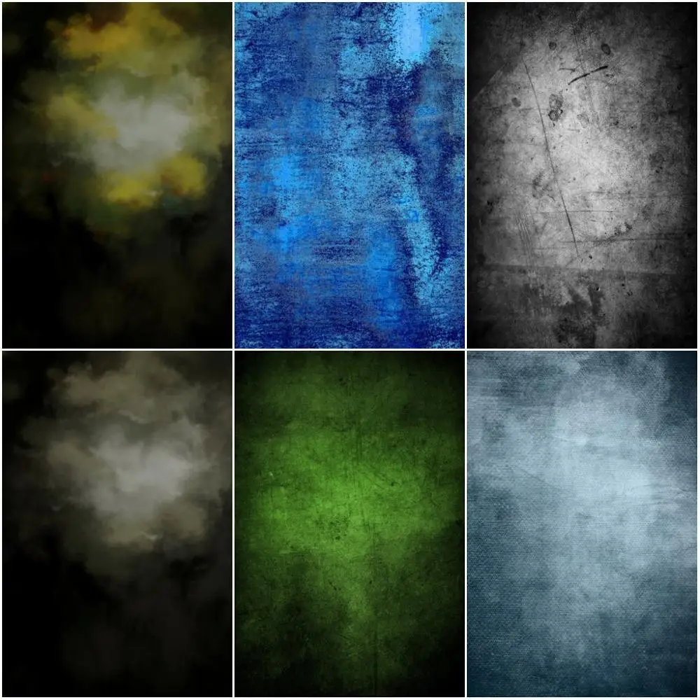 

Gradient Solid Black Color Self Portrait Cloth Photography Backgrounds Customized Photographic Backdrops For Photo Studio
