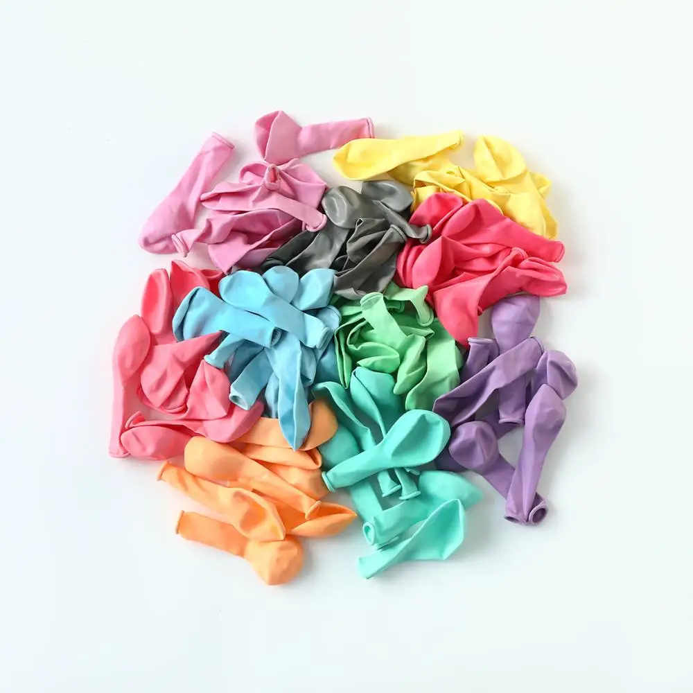 

5"10" 30/50pcs Macaron Pastel Candy Balloon Large Round Latex Balloons Wedding Birthday Baby Shower Party Decoration Globos
