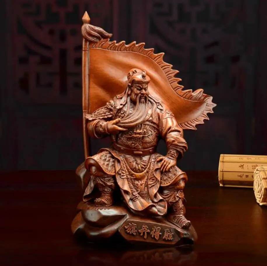 Медная Статуя YM Wu Cai Shen статуя Гуань Гун украшение Guan Yu товары для дома и офиса