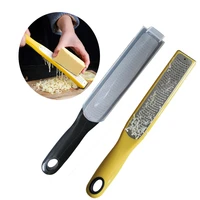 home multi function chip planar slicer long handle cheese grater nuts chocolate kitchen tool lemon grinder stainless steel