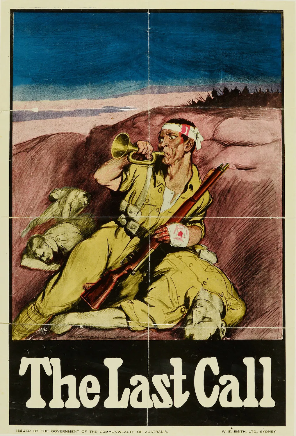 Новая Зеландия NZ WW1 солдатская дорожная Классическая Настенная Наклейка холст